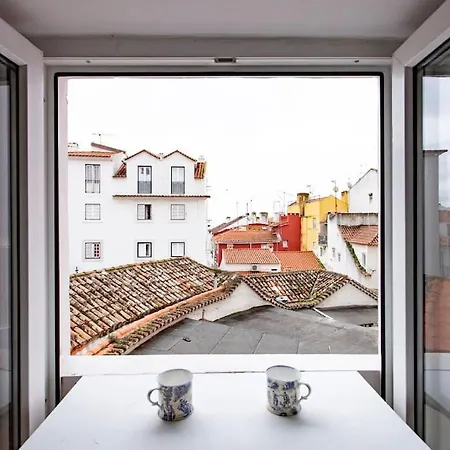 Apartment Alfama I, Eco-penthouse With View & French Balcony